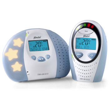 DBX-88 ECO Dbx-88 eco full eco dect babyfoon met display wit/blauw Product foto